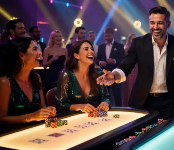 Galeria zdjęć z ekskluzywnych pokerowych wieczorów rozrywki